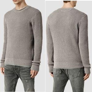Allsaints Waffle Knit Kargg Crewneck 